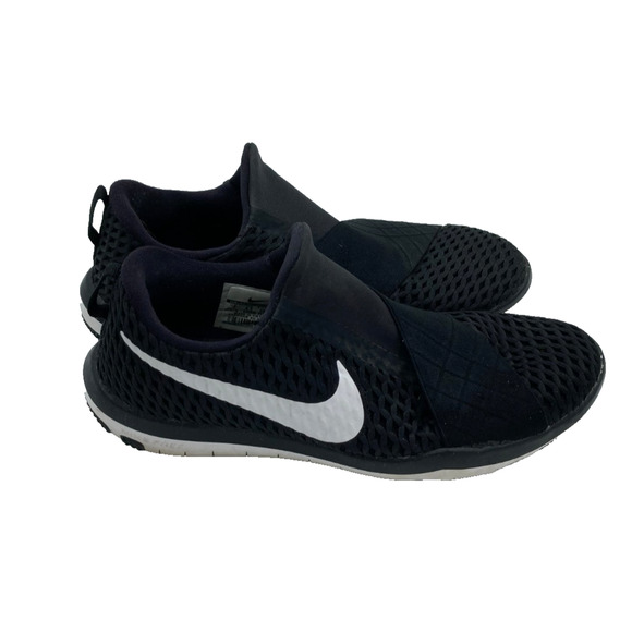 Nike Women Shoe Free Connect Slip Size 7M Sneaker Running Athletic Black - Picture 2 of 7